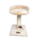 RASCADOR P/GATO 02 PISOS #2 - BEIGE (60 CMS.)