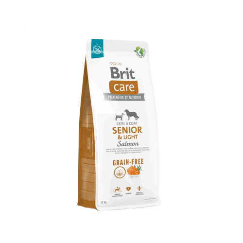 Brit Care Dog Grain-Free Senior Light Salmon