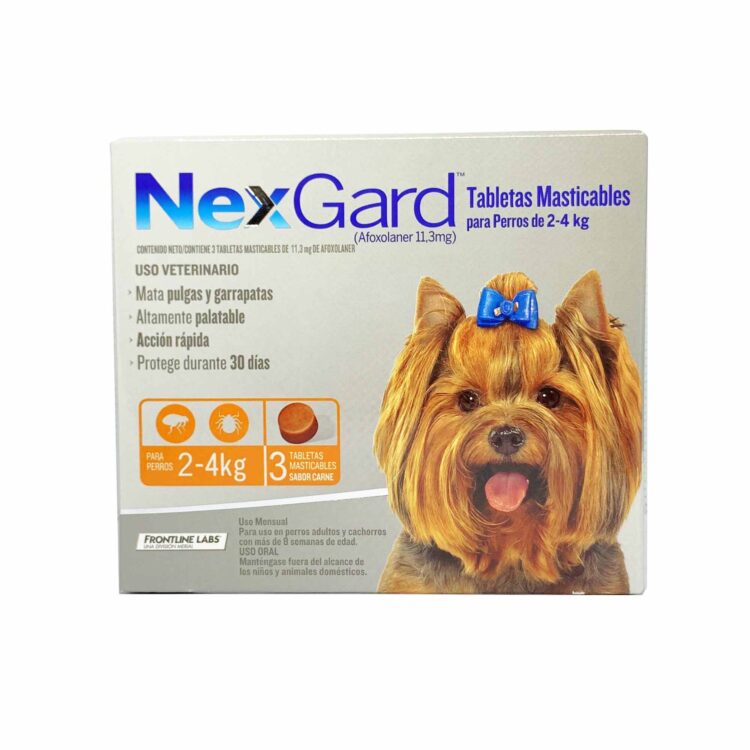 NEXGARD 11.3 MG X 3TB (2KG - 4KG)