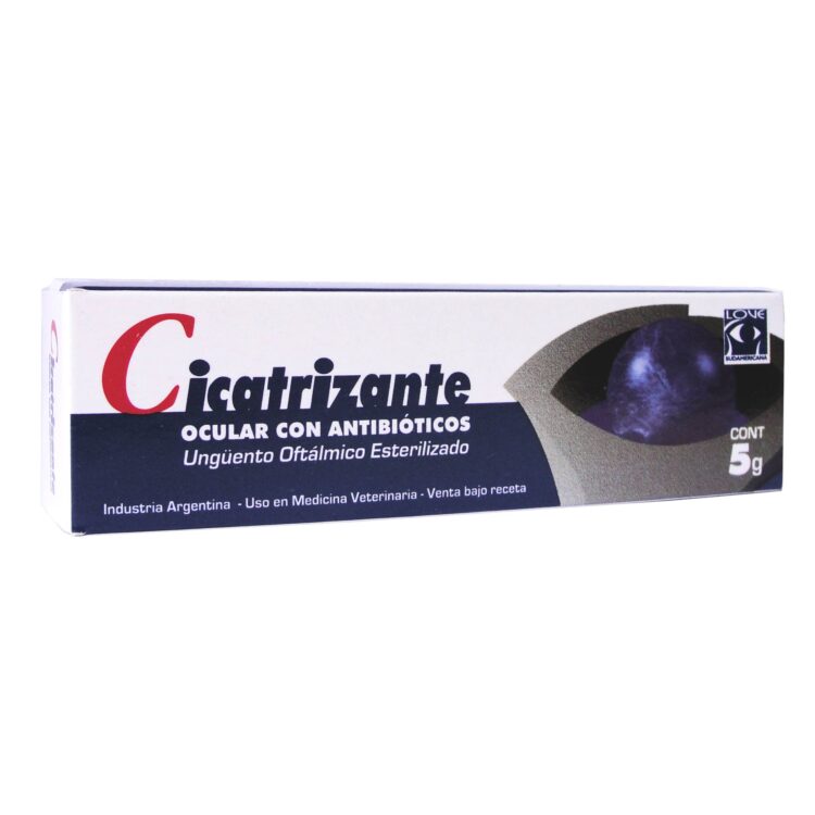 CICATRIZANTE OCULAR CON ANTIBIOTIOTICOS X 5G