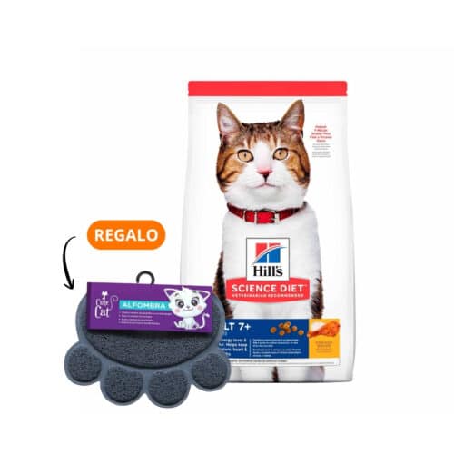 Hills SD Adult 7+ Gatos Adultos Mayores