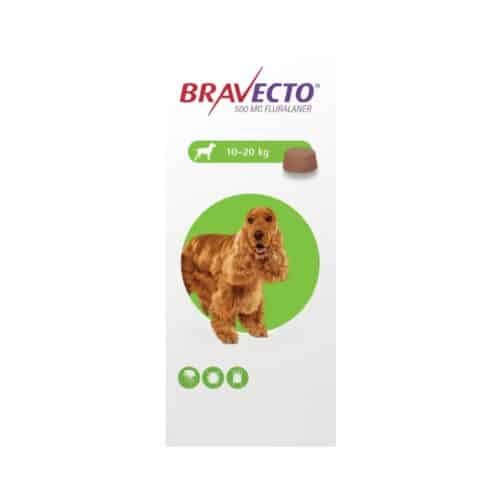 Bravecto 500Mg (10Kg – 20Kg)