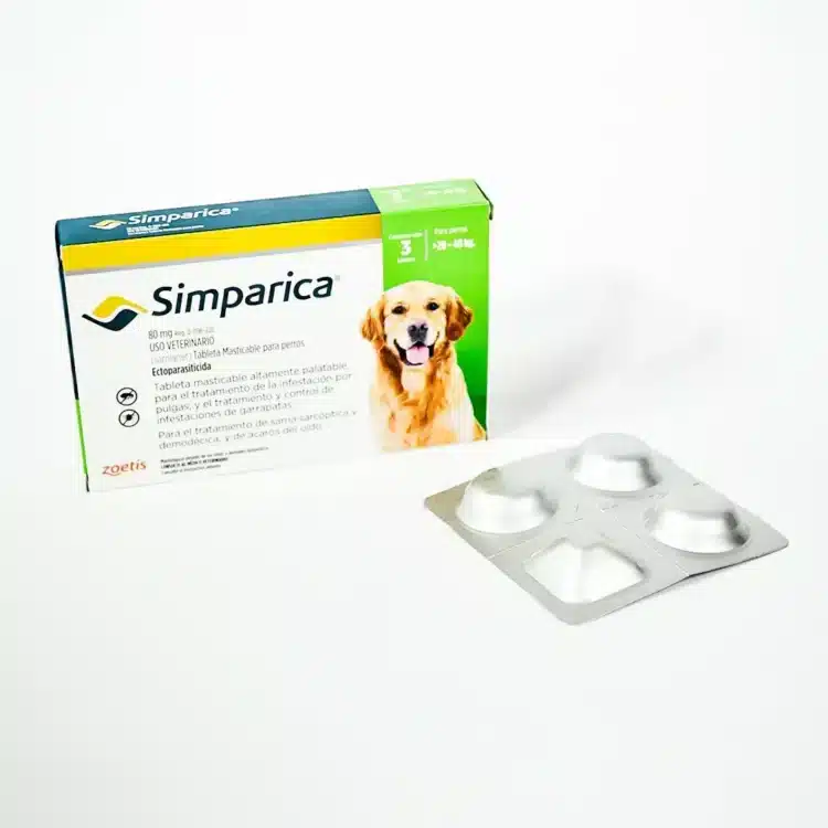 Simparica 80 Mg (20 A 40 Kg) - Imagen 2