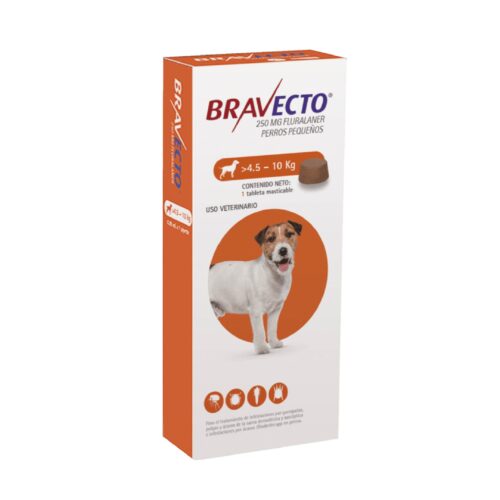 Bravecto 250mg. (4.5Kg – 10Kg)