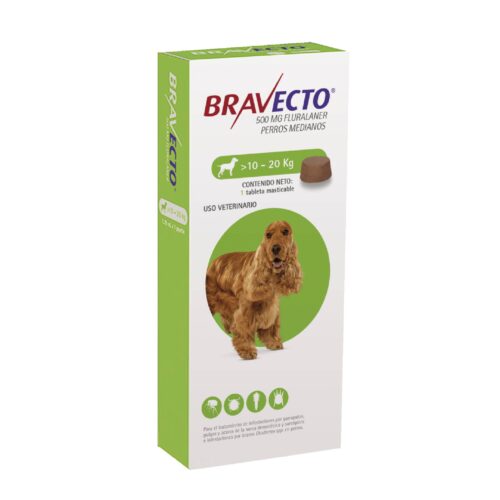 Bravecto 500Mg (10Kg – 20Kg)