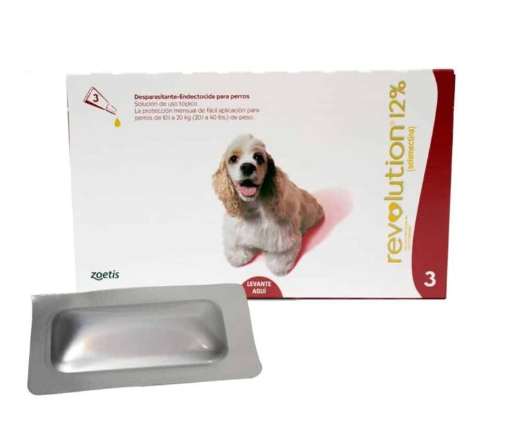 Revolution 12% X 1.00 Ml (10.1-20 Kg) (Rojo) X Pipeta - Imagen 2