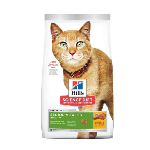 Hill’s Science Diet Adult 7+ Senior Vitality, alimento para gatos adultos mayores
