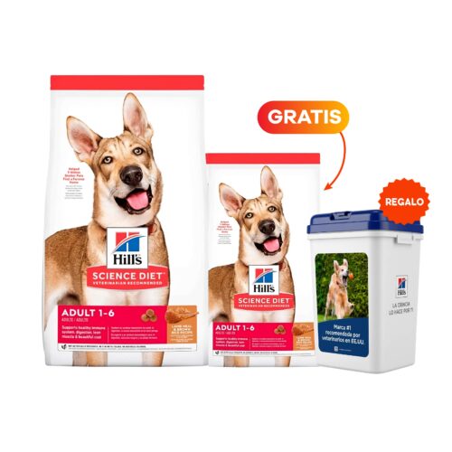 Hills Science Diet Canine Adult Lamb And Rice 15KG + 7KG