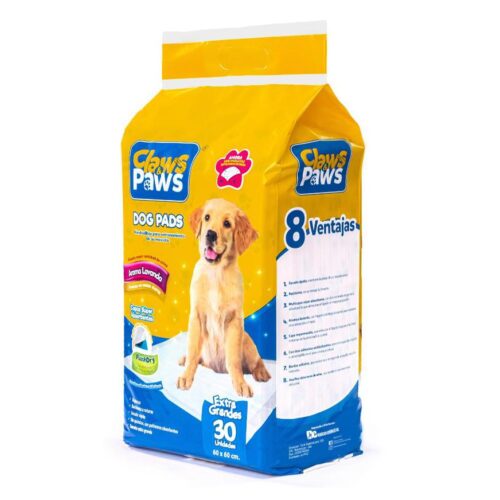 Claws and Paws Pañales (30 Unidades)