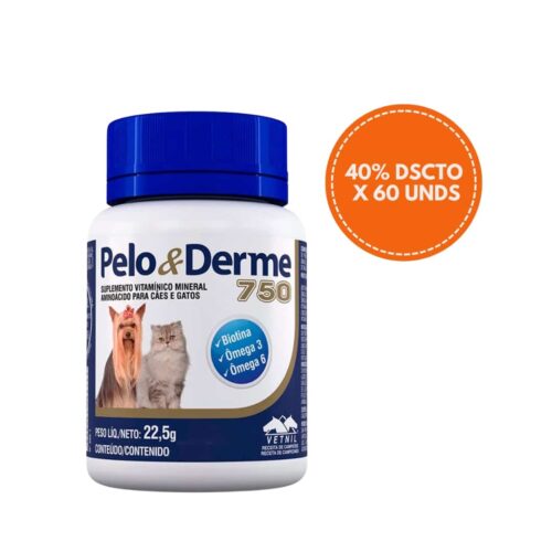 Pelo y Derme 750 X Capsula