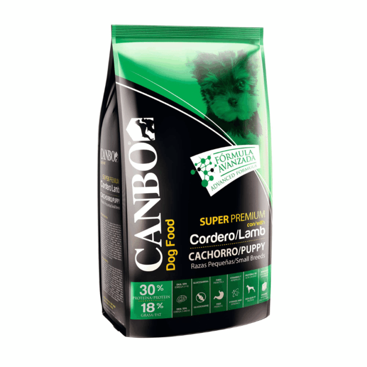 Canbo Super Premium Cachorro Cordero Razas Pequeñas