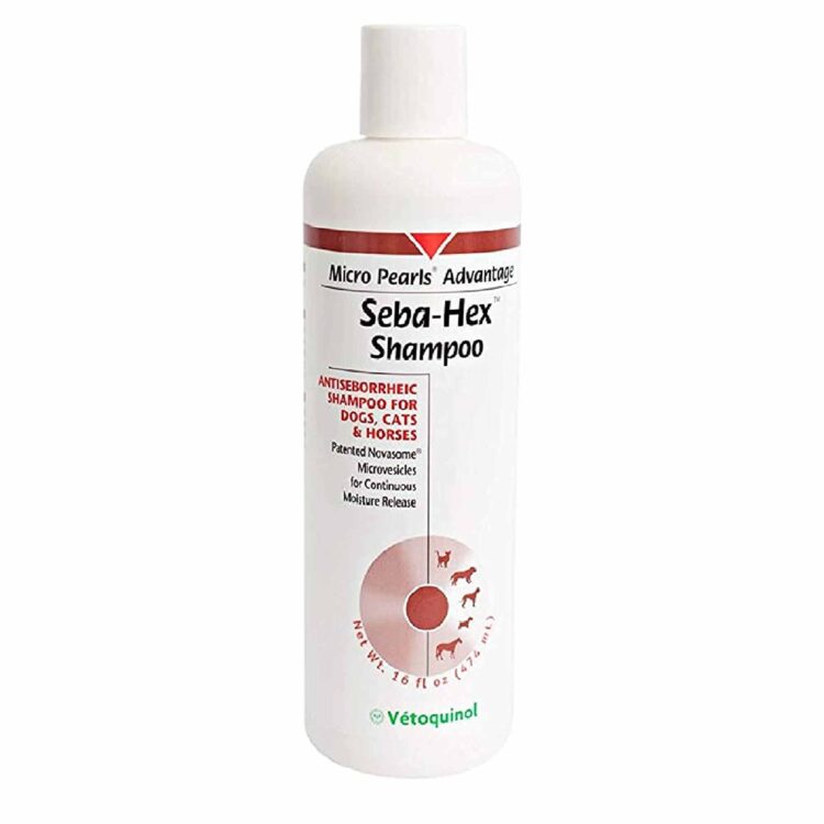 VETOQUINOL SEBA HEX SHAMPOO X 8 OZ