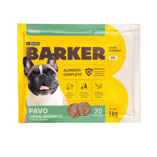 Barker Pavo 1 Kg, (20 Hamburguesas)