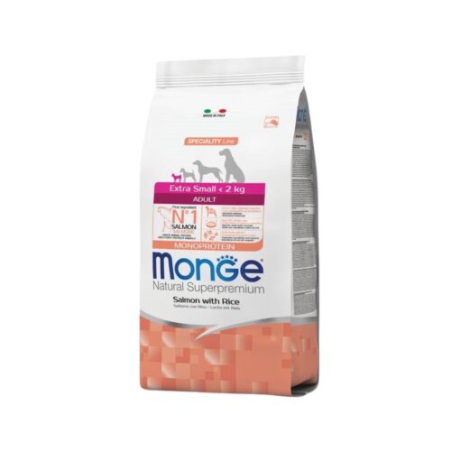 Monge Canine Adult Extra Small Salmon Y Arroz