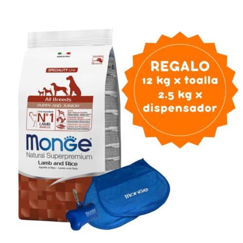 Monge Canine Puppy Cordero Y Arroz