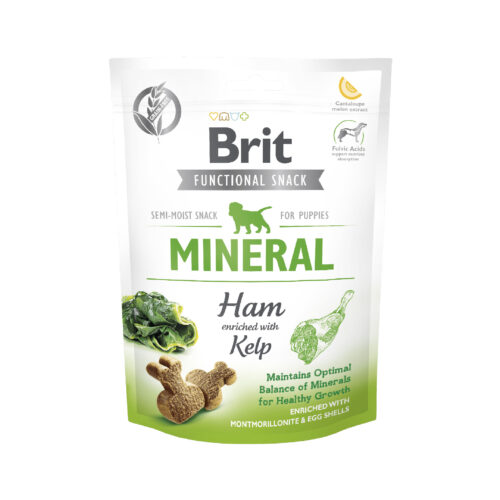 BRIT CARE DOG FUNCTIONAL SNACK MINERAL HAM FOR PUPPIES