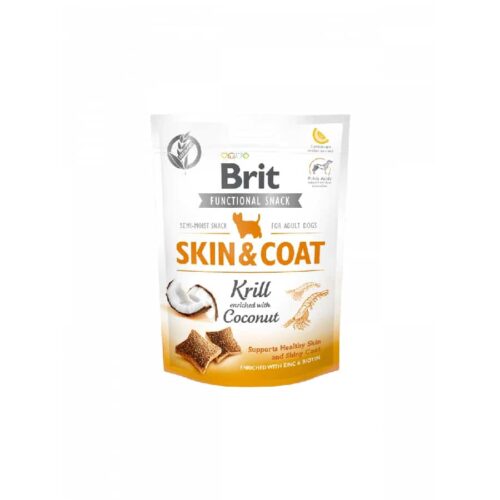 Brit Care Dog Functional Snack Skin and Coat Krill
