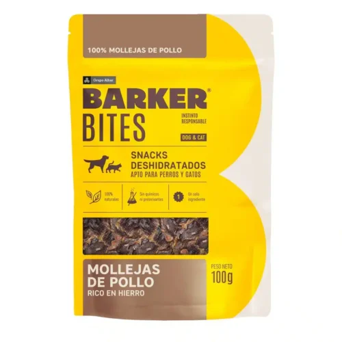 Barker Bites Mollejas De Pollo 100 gr.