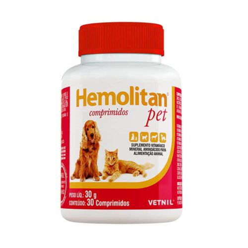 Hemolitan Pet X 30 Comprimidos 30 Gr