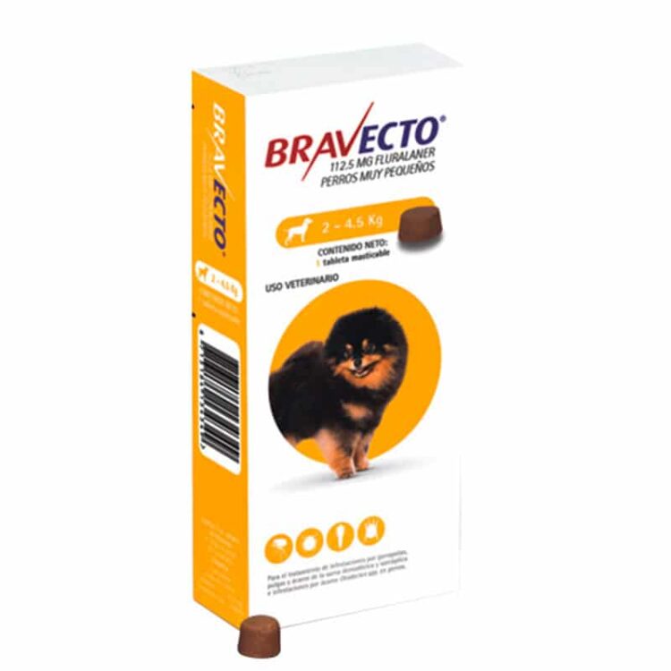 BRAVECTO 112.5MG ( 2KG - 4.5KG )