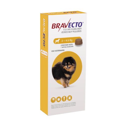 Bravecto 112.5Mg ( 2kg – 4.5kg )
