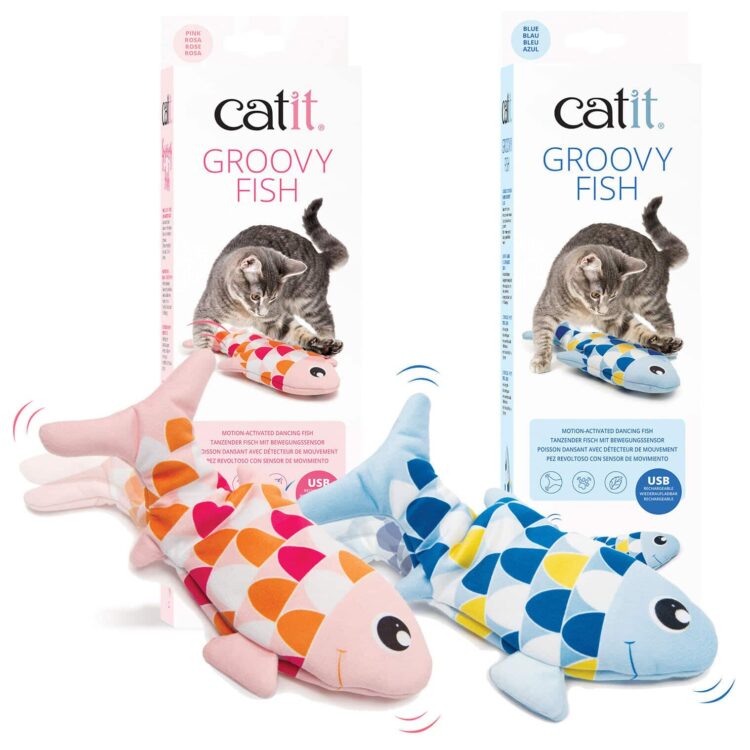 Cat It Groovy Fish Rosado - Imagen 2