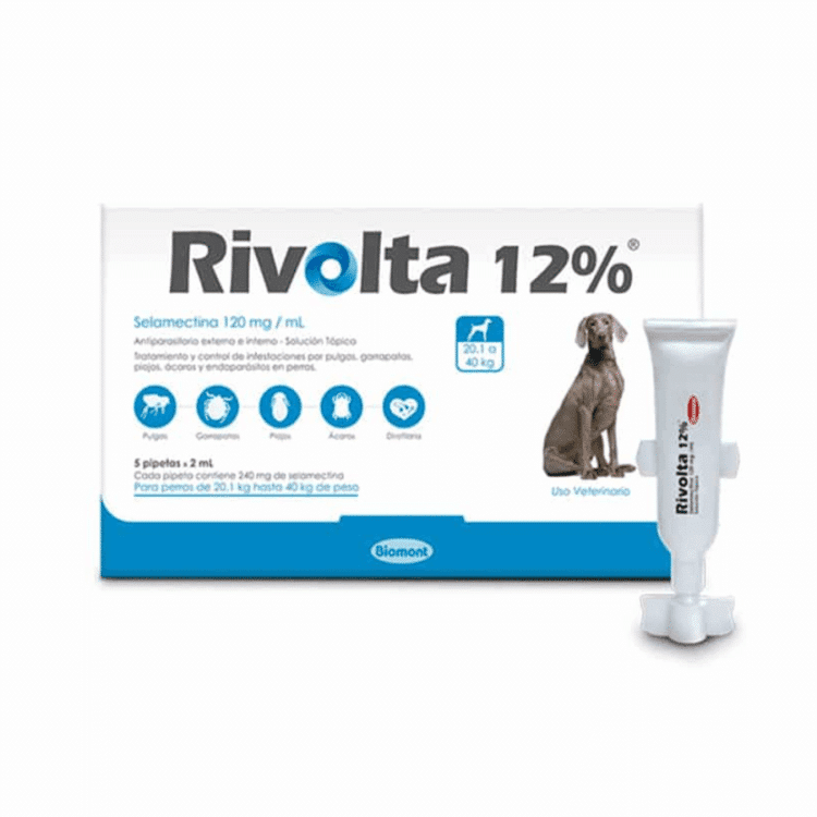 Rivolta 12% 20 Kg A 40 Kg X Pipeta