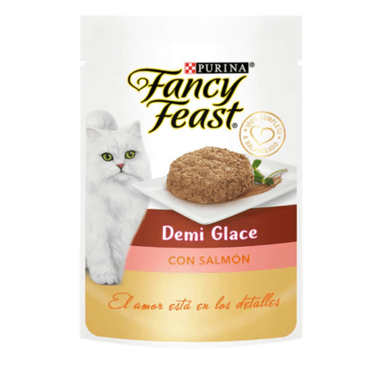 Fancy Feast Demi Glace Salmon 85 gr