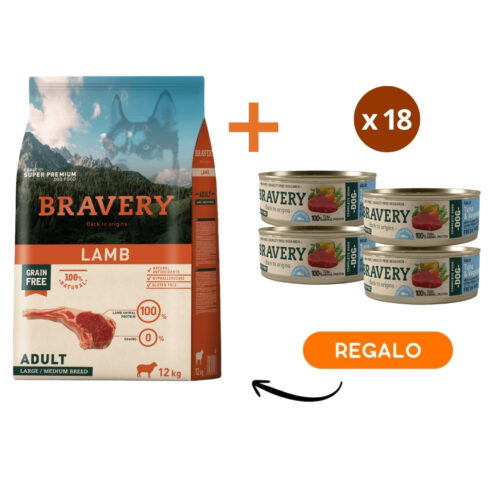 Bravery Lamb Adult Large-Medium Breeds