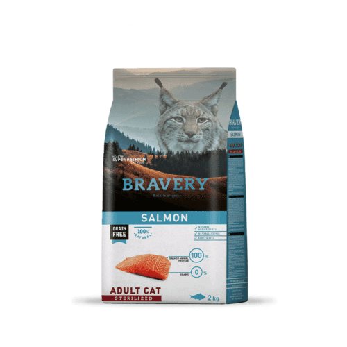 Bravery Salmon Adult Cats Sterilized