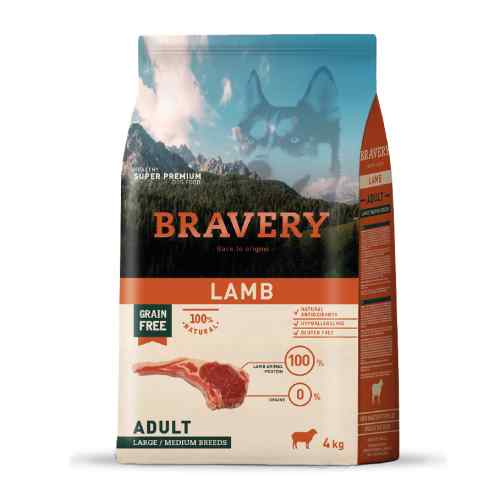 Bravery Lamb Adult Large-Medium Breeds