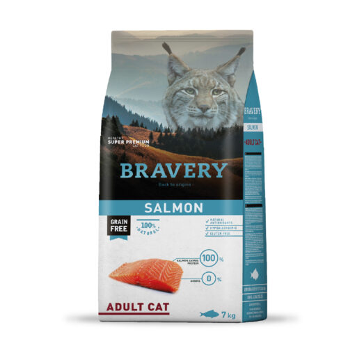 Bravery Salmon Adult Cat