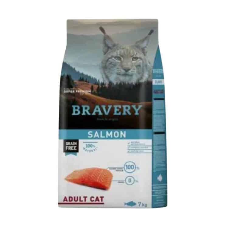 Bravery Salmon Adult Cat