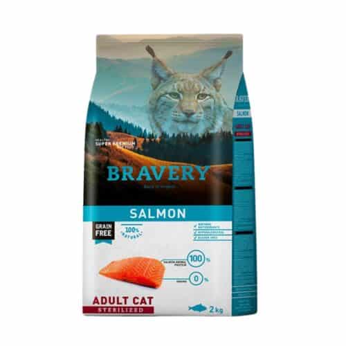 Bravery Salmon Adult Cat Sterilized