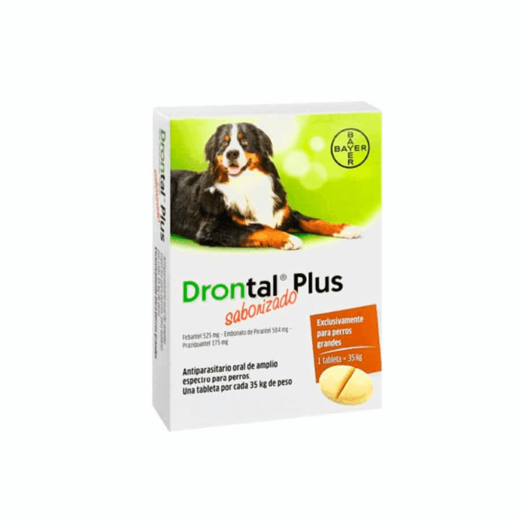Drontal Plus Saborizado (Perros Grandes)