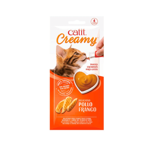 Cat It Creamy Pollo 4 x 10 Gr