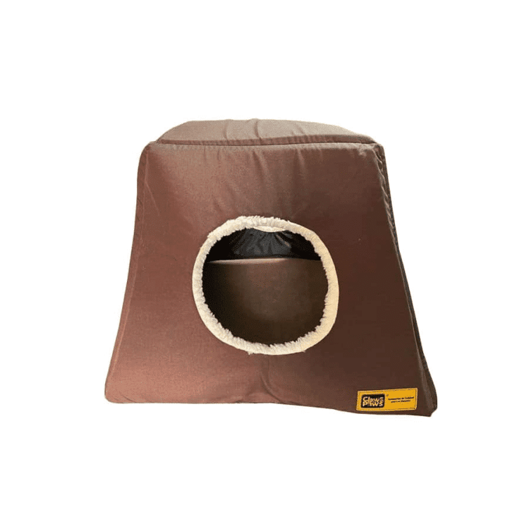 Casa Para Gatos 3 En 1 Marron Claws And Paws