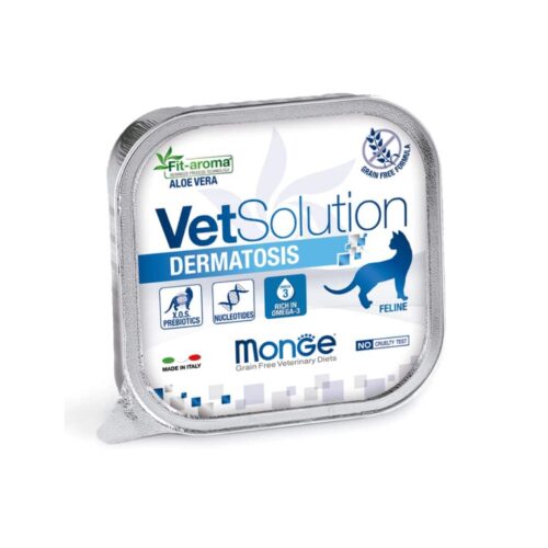 Monge Vet Solution Feline Dermatosis Alutray