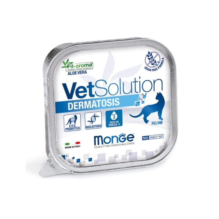 Monge Vet Solution Feline Dermatosis Alutray