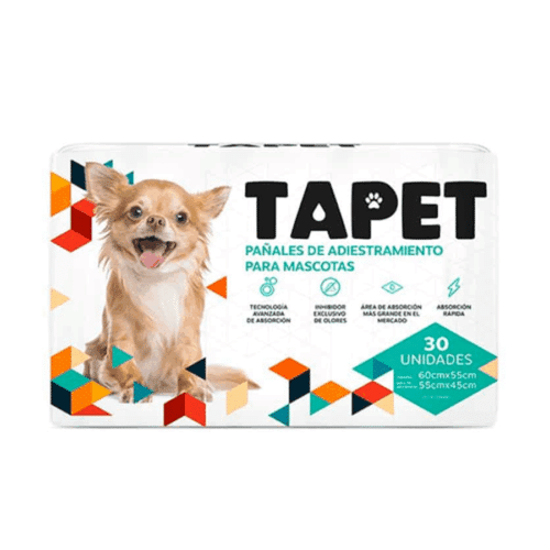 Tapet Pañales 50 x 60 cm – 30 Unidades