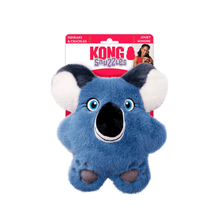 thumbnail image 2 of KONG Snuzzles Dog Toy - Plush Koala With Full-Body Squeaker & Crackly Ears 2 of 9