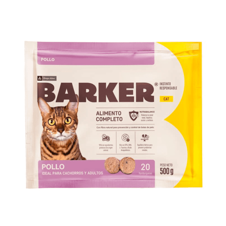 Barker Cat (Pollo) – 20 Hamburguesas