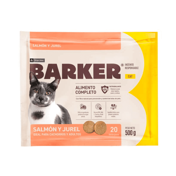 Barker Cat (Salmón y Jurel) – 20 Hamburguesas