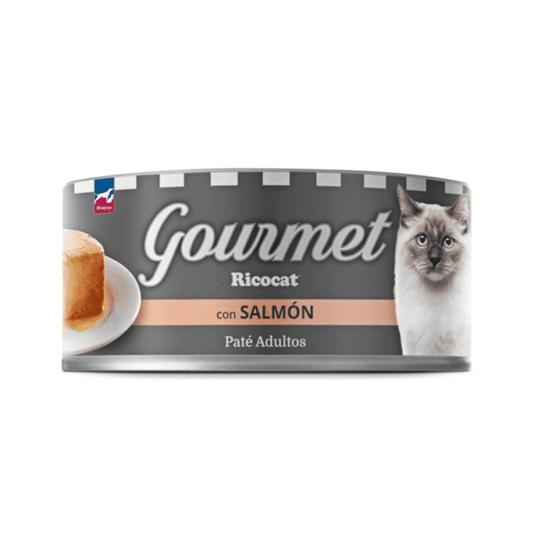 Gourmet Pate con Salmon Adulto 85 GR