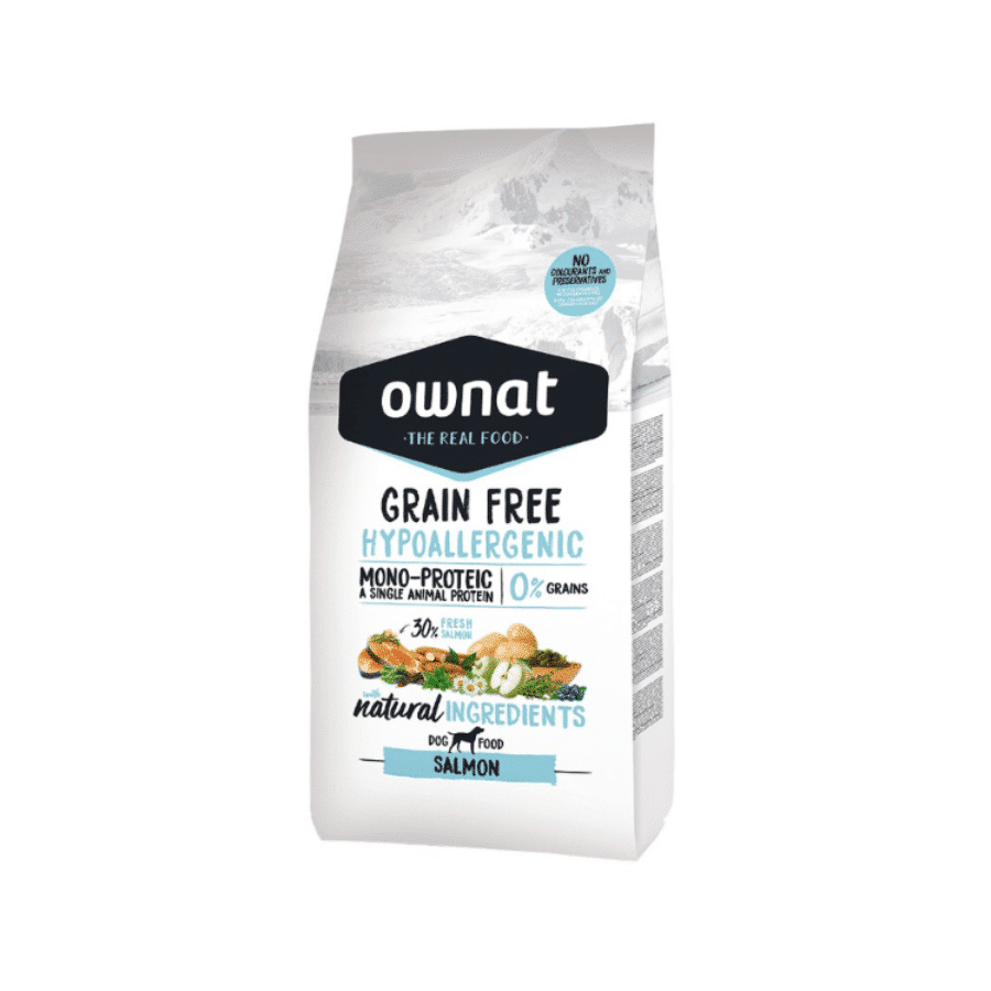 Ownat Grain Free Salmon Hipoalergenico Mascota Veloz