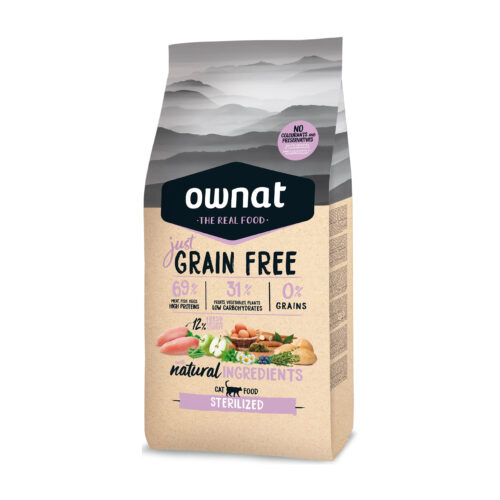 Ownat Grain Free Just Sterilized Cat