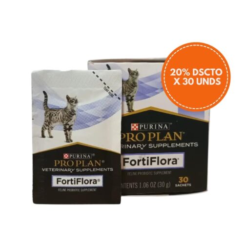 Purina Fortiflora suplemento nutritivo para gatos x sachet 1gr