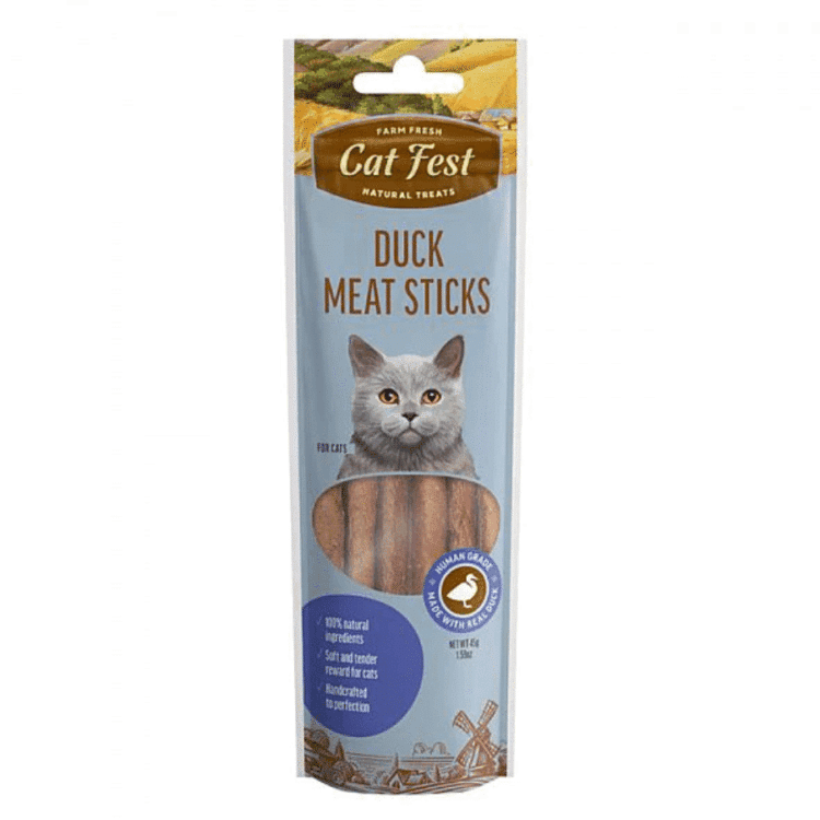 Cat Fest Duck Meat Sticks 45gr