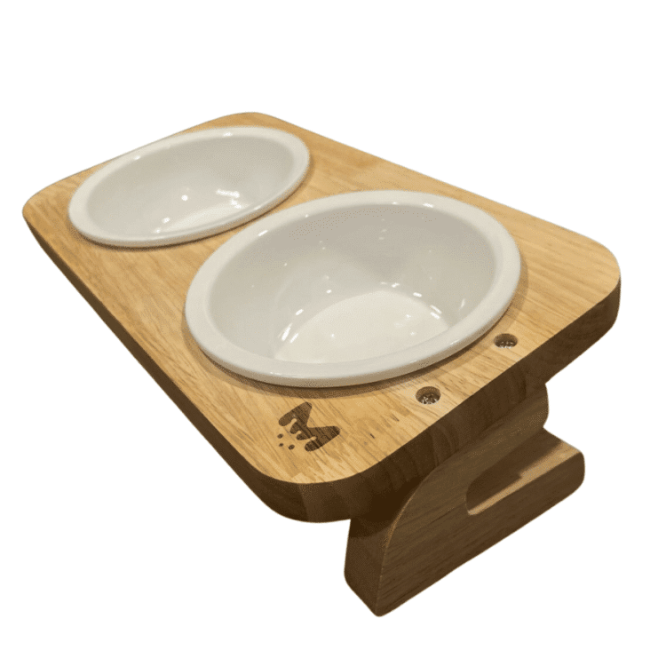 Comedero Madera Doble Tipo A - Imagen 3