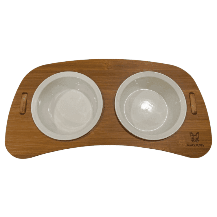 Comedero Madera Doble Tipo B - Imagen 3